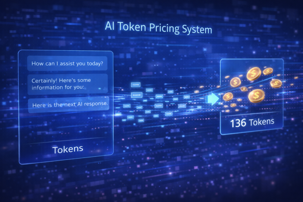 ChatGPT APIのトークン課金の仕組みを表したインフォグラフィック