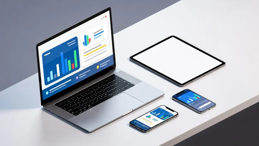 Flutterが対応するマルチプラットフォームの例